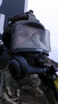 Militära dykare Ansiktsmask