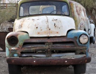 Oude Chevy Pick-up