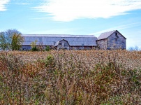 Old White Barn