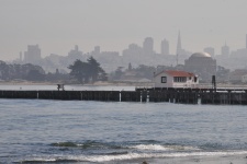 Pier se San Francisco Skyline