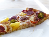 Pizza Pepperoni Pineapple Jalapeno