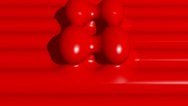 Korridor Vice Peck Red Blob On Red Free Stock Photo - Public Domain Pictures
