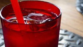 Red Cup with Ice