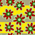 Seamless Flower Tile