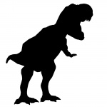 Silhouette Of A Trex