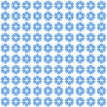 Snowflake Background Blue