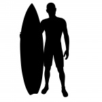 Surfer jongen