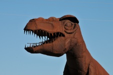 Sculpture Tyrannosaurus Rex Métal