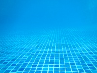 Water zwembad bottom