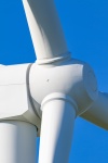 Detalle de turbina de viento