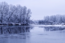 Vinter flod