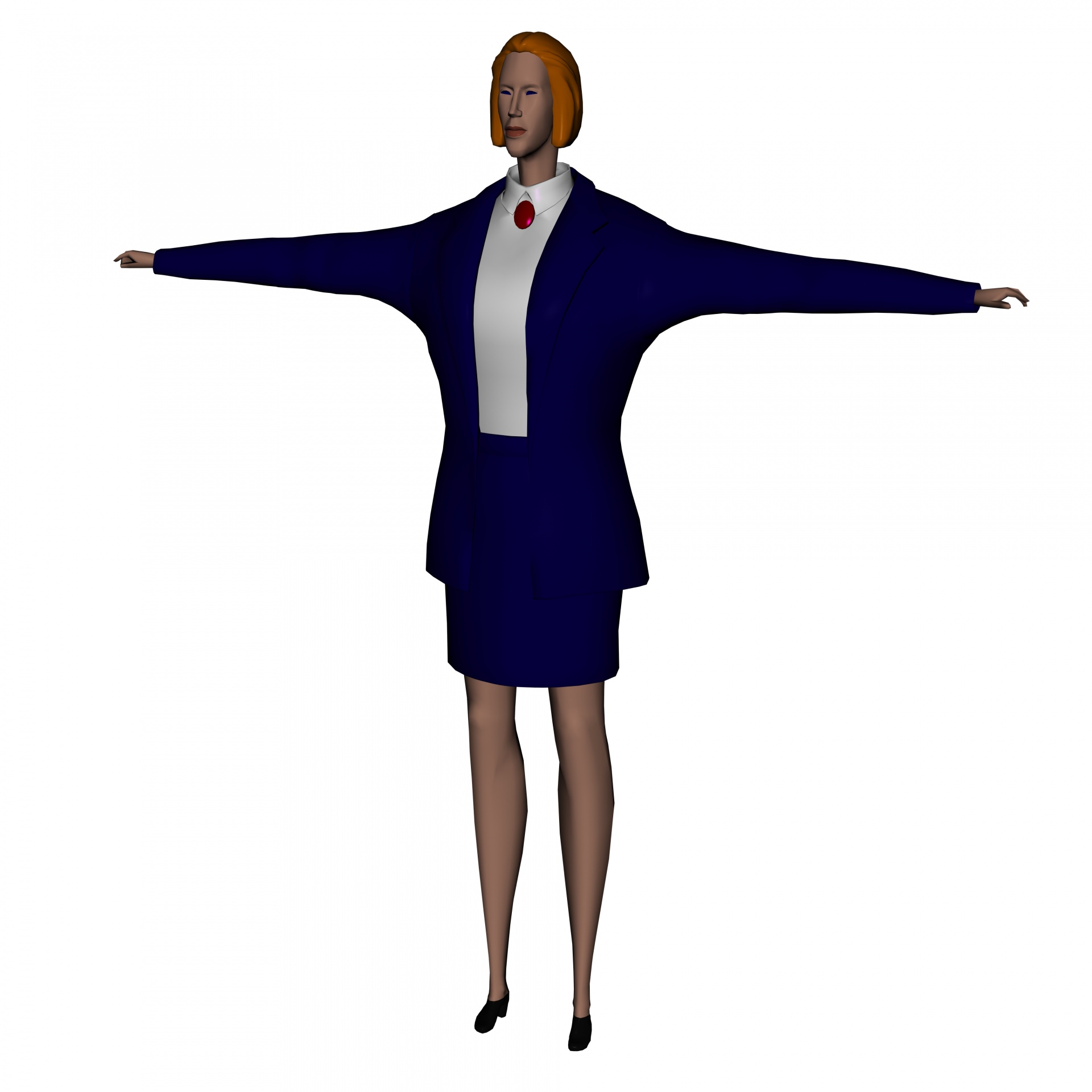 次世代 女管理员 女助理模型-女人模型库-3ds Max(.max)模型下载-cg模型网