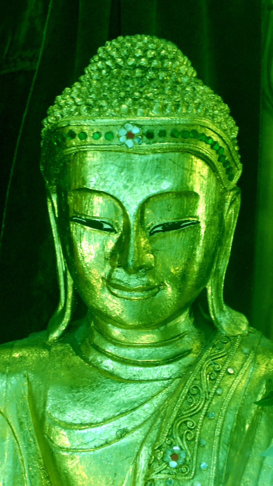 Green Buddha Statuette Figurine Free Stock Photo - Public Domain Pictures