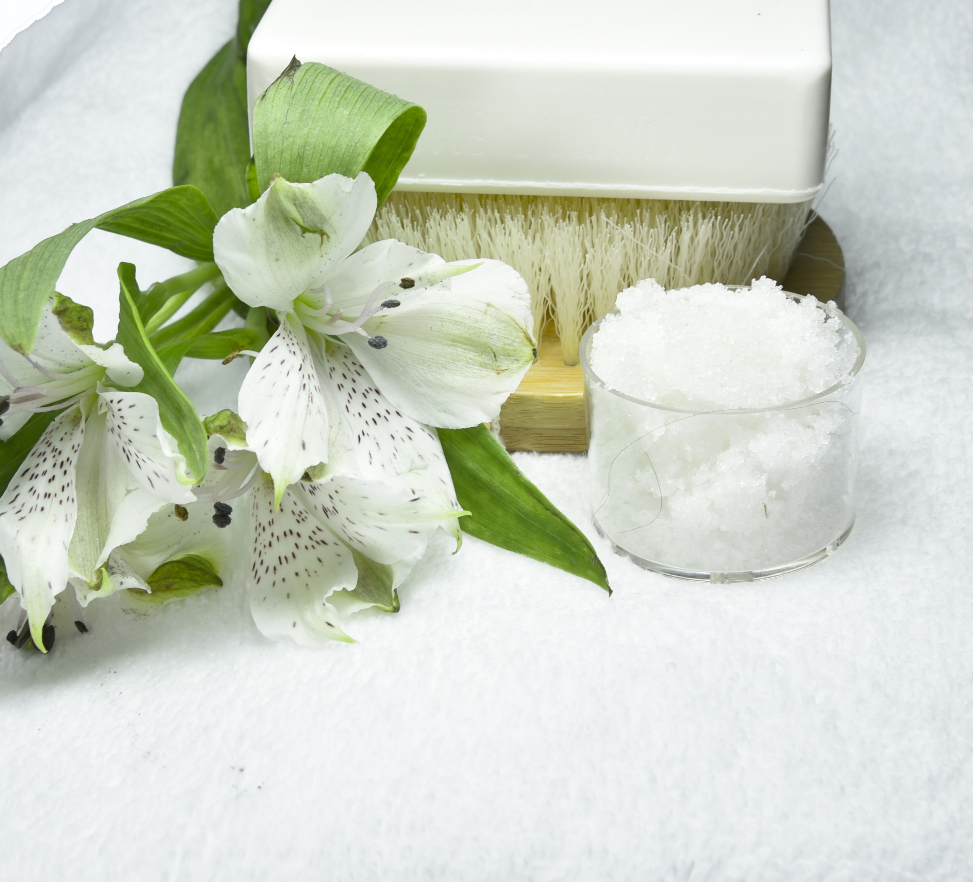 Spa Brush And Soap Free Stock Photo - Public Domain Pictures