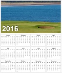 2016 Golf Kalendář 2