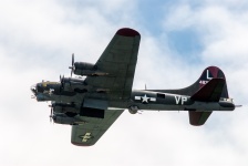 B-17 vliegende