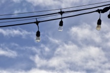 Bare Bulbs on a Wire