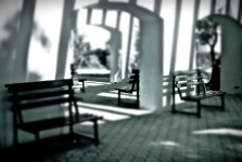 Benches, Shadows & Lines