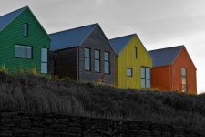 Casas coloreadas