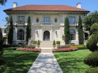 Elegancki ogród Mansion