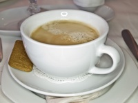 Café italiano con crema