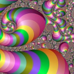 Rainbow spirals