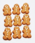 Righe di Gingerbread Cookies