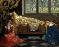 Sleeping Beauty Painting