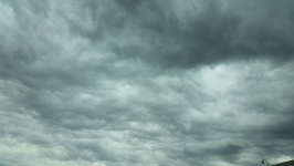 Bouřka oblak v Sydney