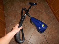 Vacuuming floors