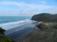 Западное побережье NZ Пляж