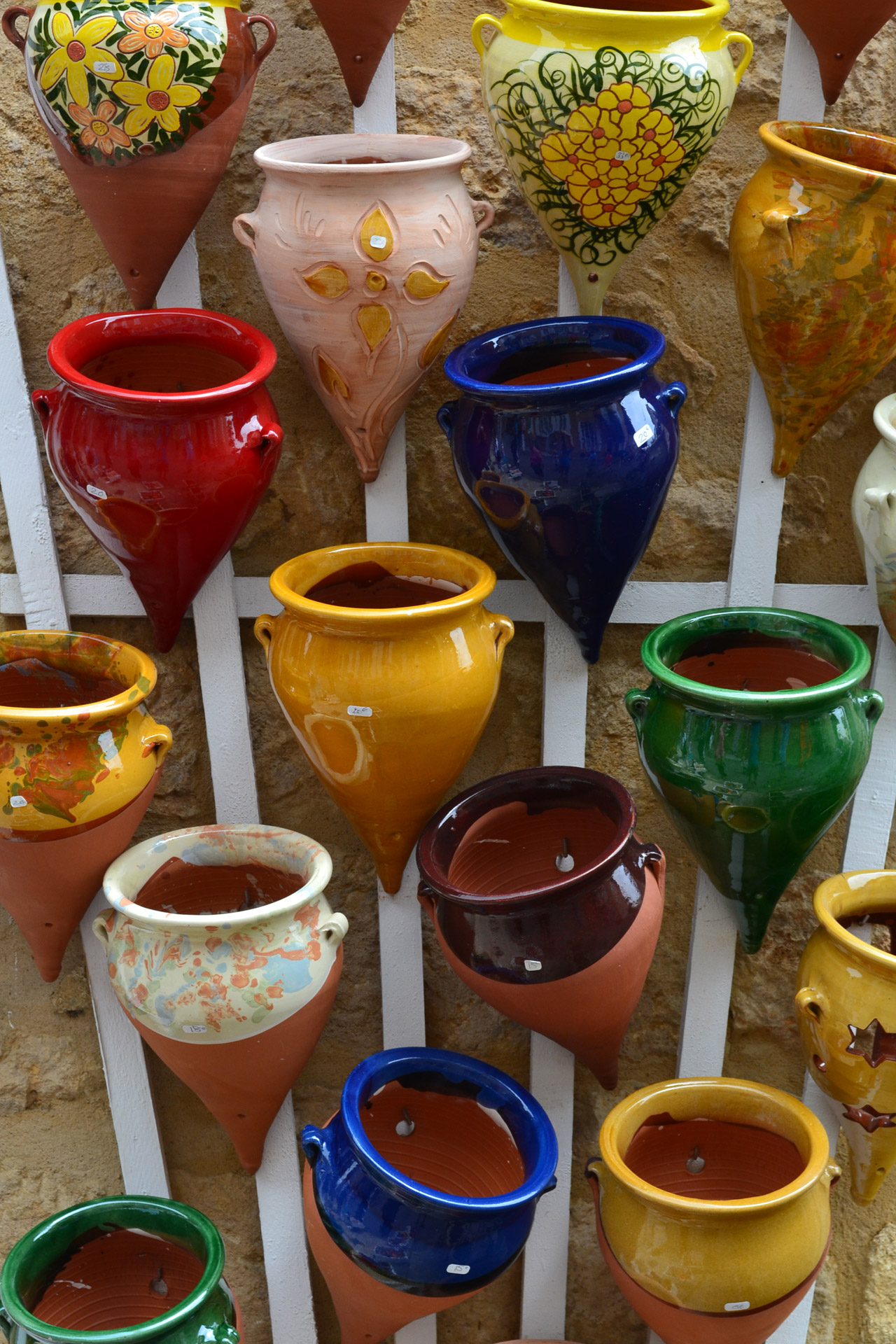 Ceramic Wall Pots Free Stock Photo - Public Domain Pictures