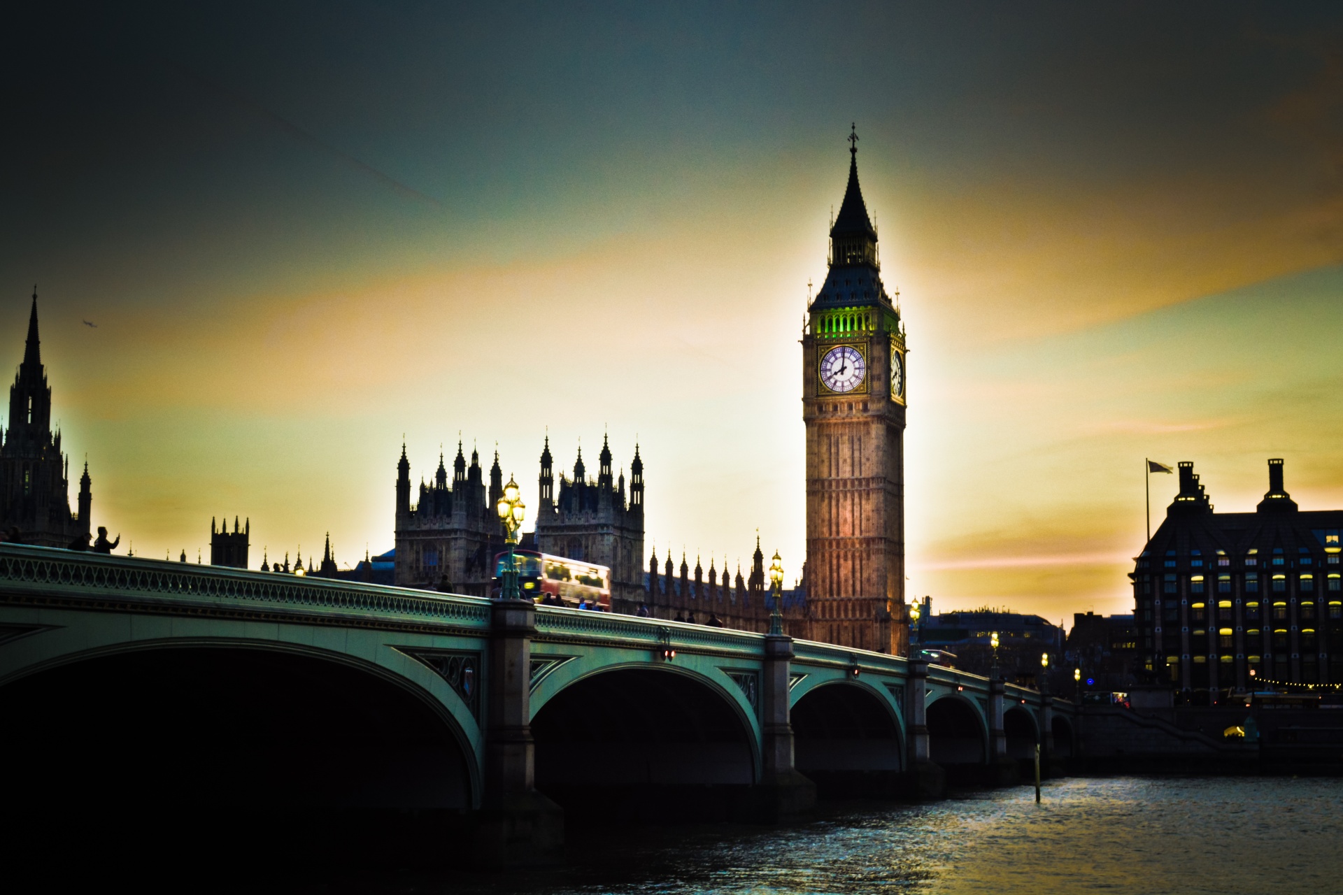 London Parliament & Big Ben