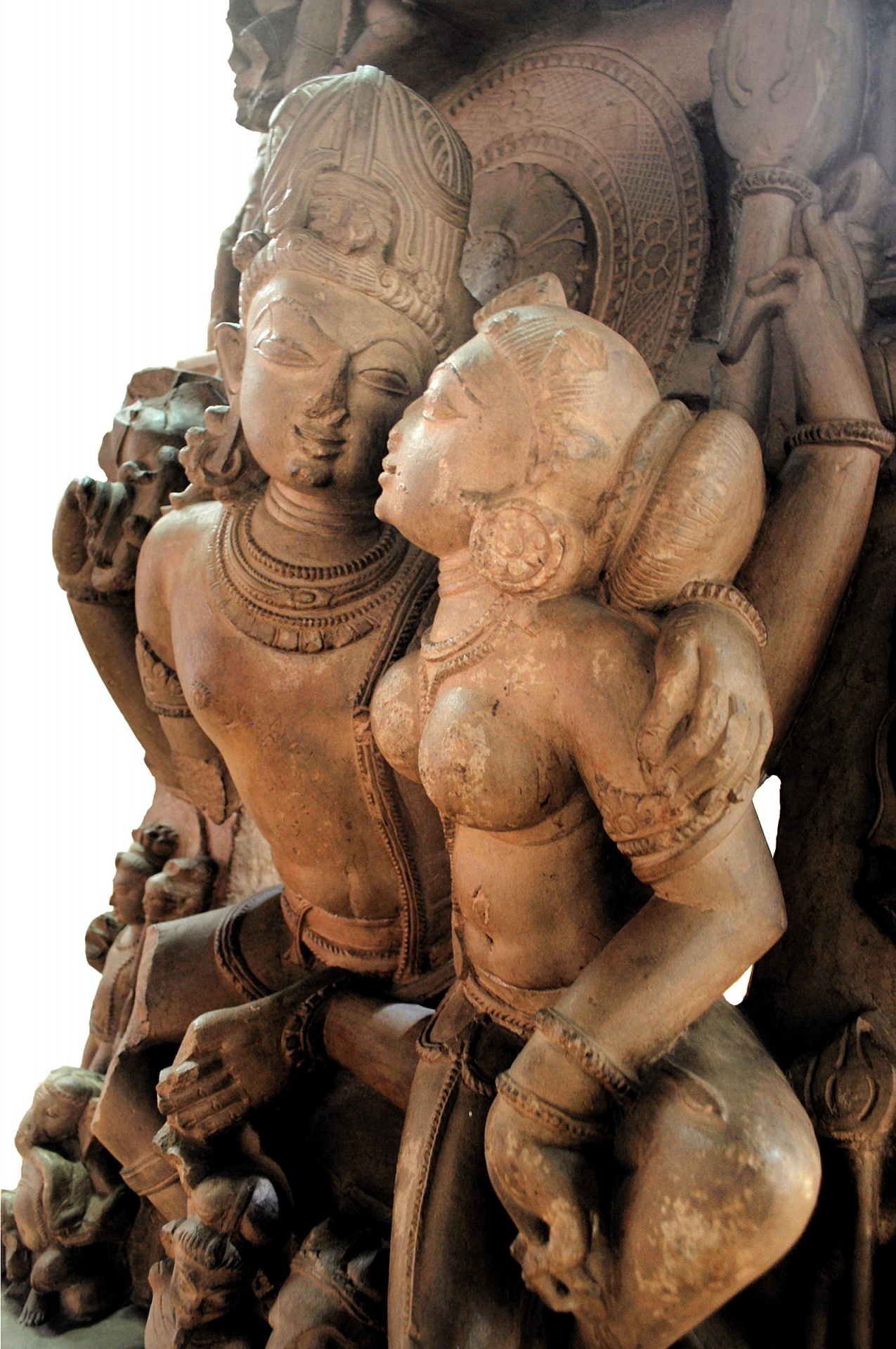 Signore Vishnu e la sua consorte