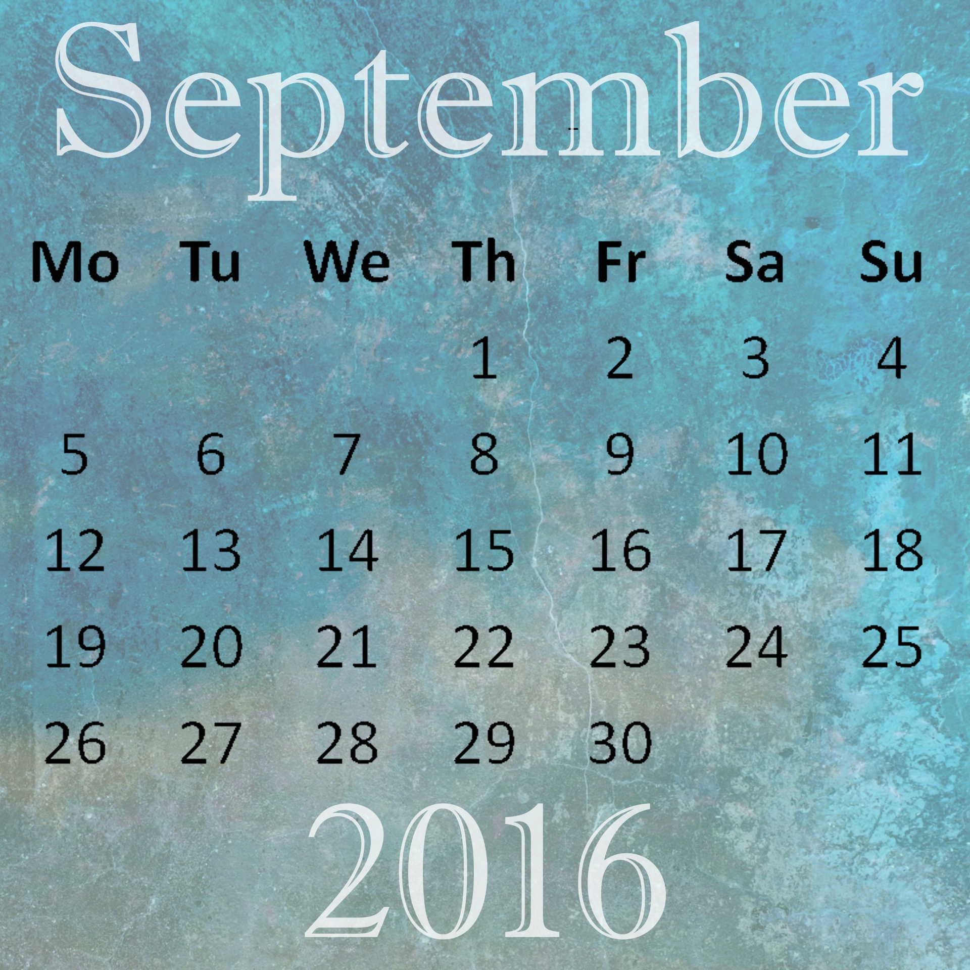 september-2016-calendar-free-stock-photo-public-domain-pictures