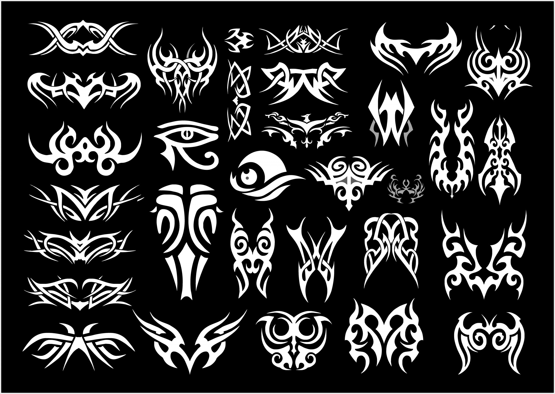 Tribal Tattoos Free Stock Photo - Public Domain Pictures