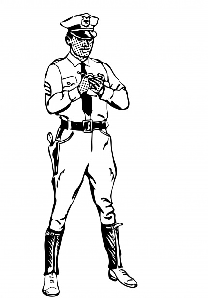 Police Officer Clipart Free Stock Photo - Public Domain Pictures