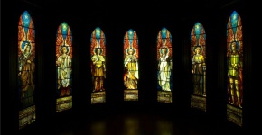 Angels in Stained Glass Windows
