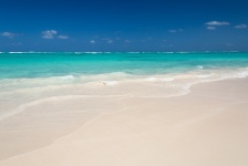Caribisch strand en de hemel