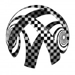 Checker spiral sphere
