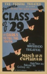 Class of 29 Vintage affisch