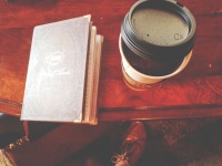 Koffie en boek