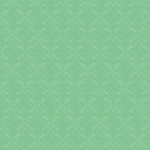 Damask Pattern Wallpaper Green