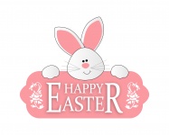 Easter Bunny Aranyos Clipart