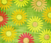 Tissu Floral Background Motif