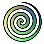 Green spiral I