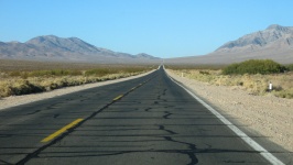 Lonely Highway Into Horizon