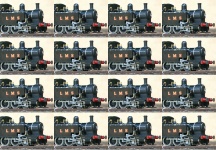 Model steam locomotive wallpaper