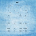 Dutch calendar 2017