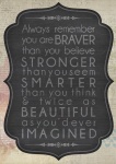 Quote Motivational Belief Collage